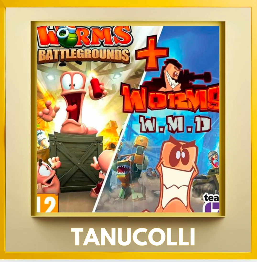 Worms Battlegrounds + WMD PS4/PS5/RU Аренда 7 дн