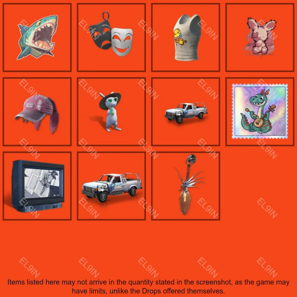 Once HumanТвич Дропс11 предметов +