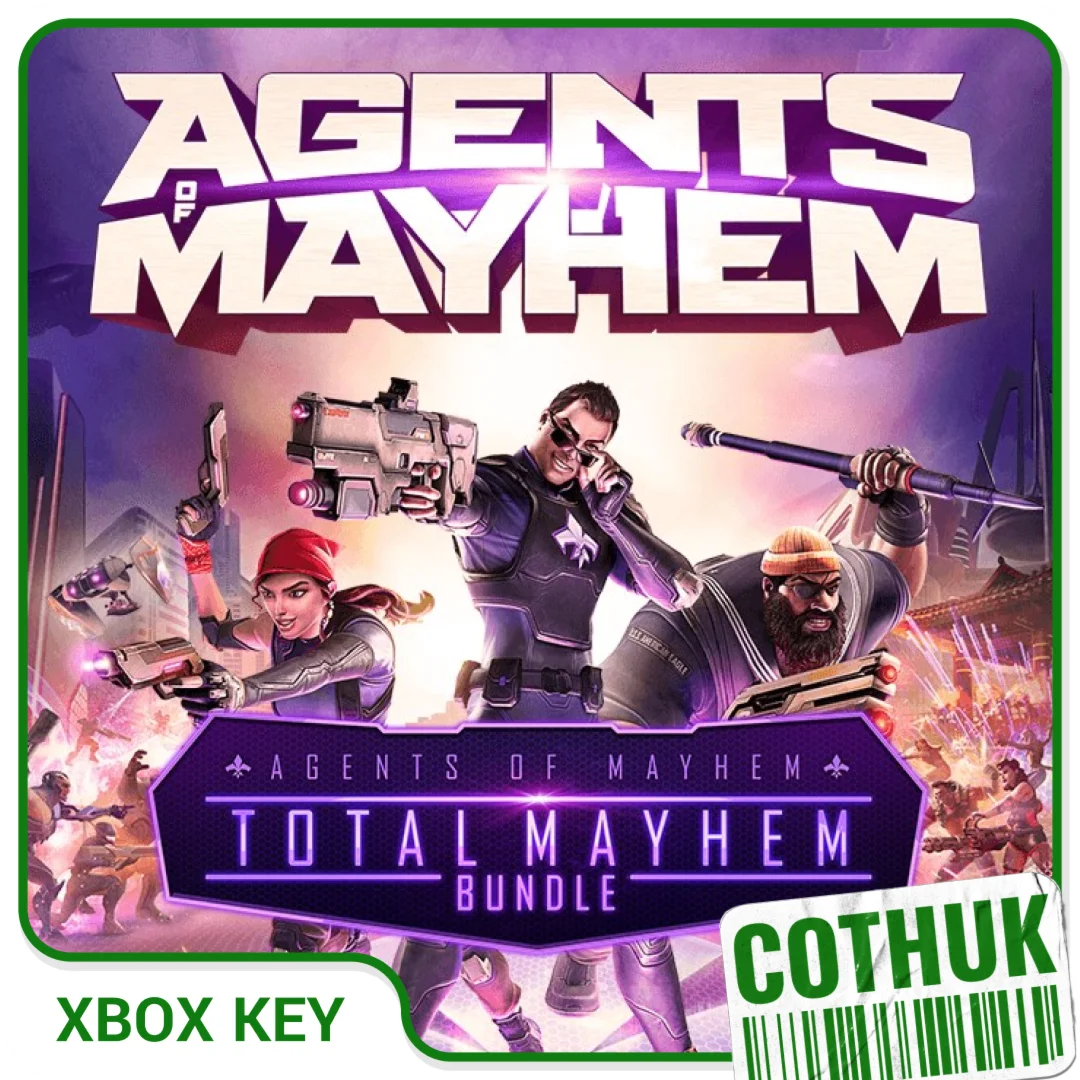 AGENTS OF MAYHEM - TOTAL MAYHEM BUNDLE XBOX КЛЮЧ