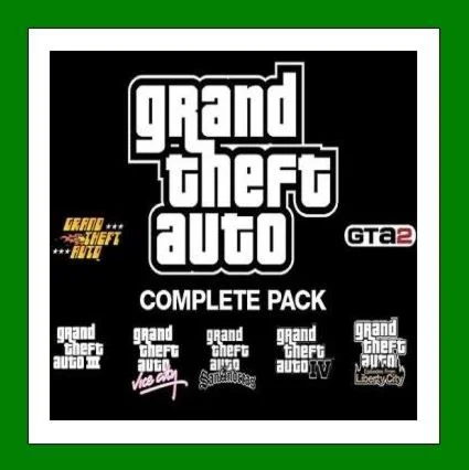 Grand Theft Auto Complete Pack+ 30 ИгрSteam0%