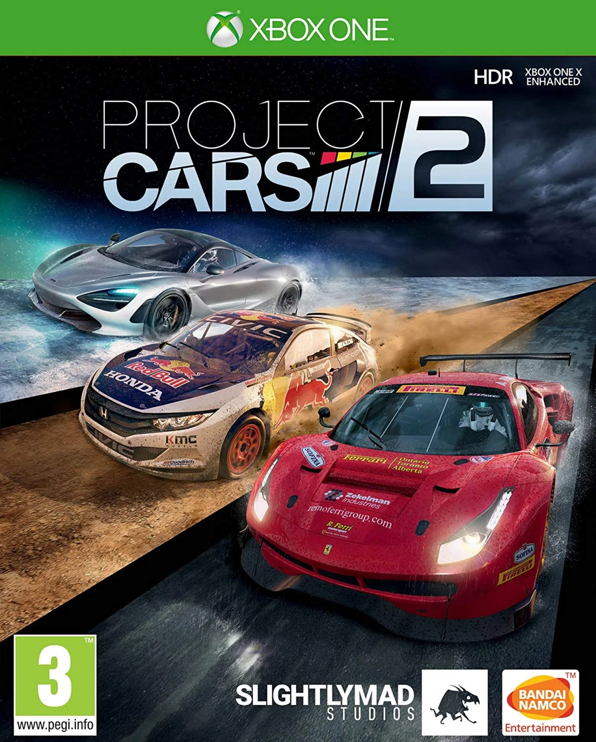 Project CARS 2 XBOX ONE XS Ключ эксклюзив