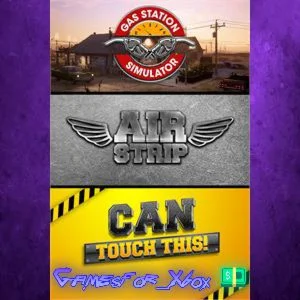 Gas Station Simulator Airstrip DLC and Can Touc XBOX