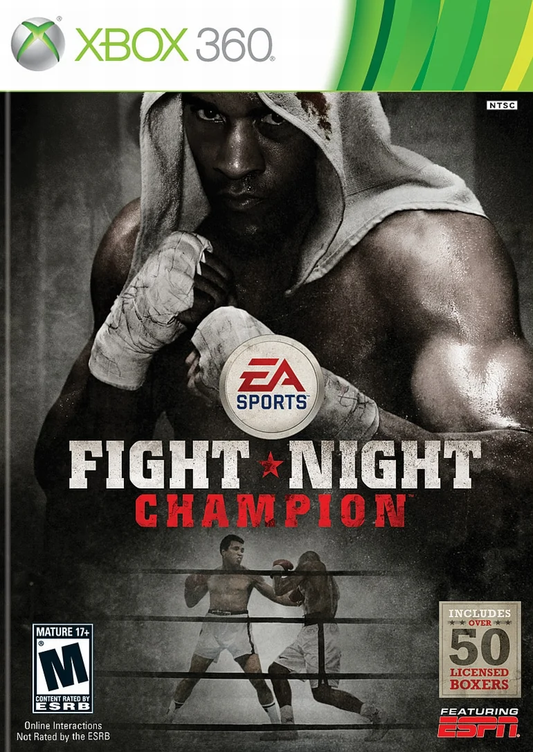 Xbox 360 Fight Night Champion + 10 игр на 6 месяцев