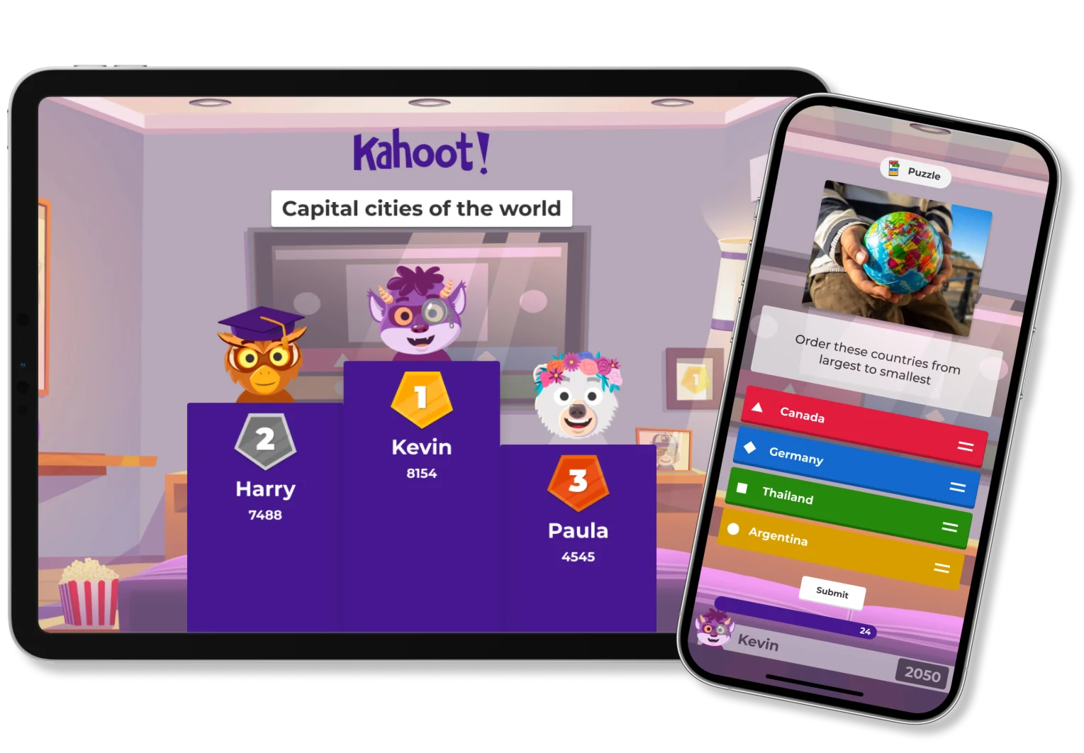 Kahoot +/PRO/Standard 1/12 мес на Ваш аккаунт