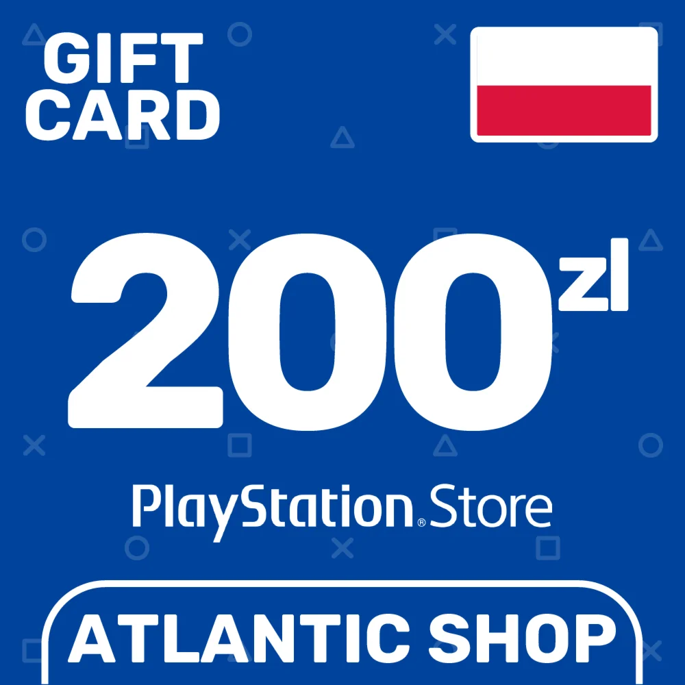 Карта Пополнения PSN 200 Злотых PLN Польша