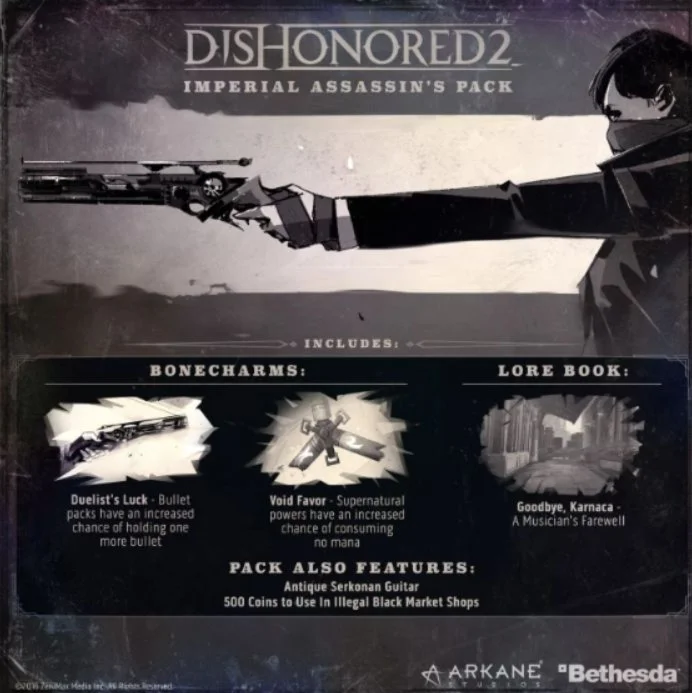 Dishonored 2 - Imperial Assassins DLC Steam CD Key ROW