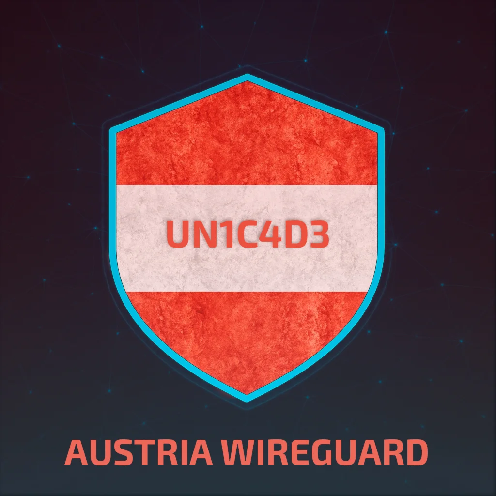 АВСТРИЯ WIREGUARD VPN БЕЗЛИМИТ ЛИЧНЫЙ СЕРВЕР