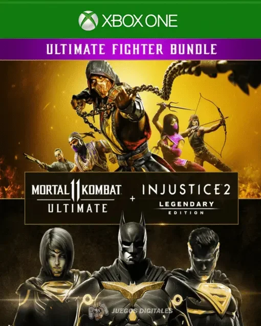 Mortal Kombat 11 Ultimate+Injustice 2 DLC Xbox One S