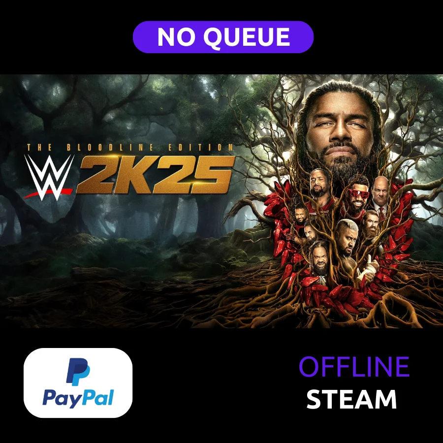 WWE 2K25 The Bloodline Edition + 2k24 PAYPAL