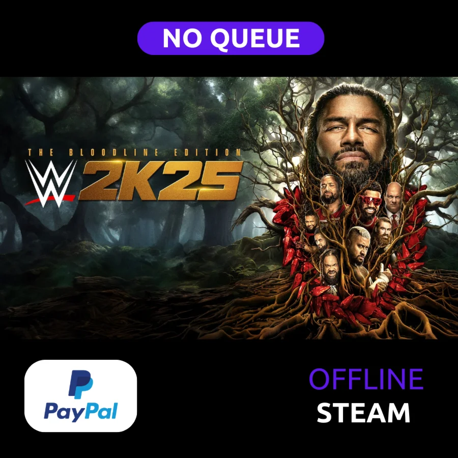 WWE 2K25 The Bloodline Edition + 2k24 STEAM