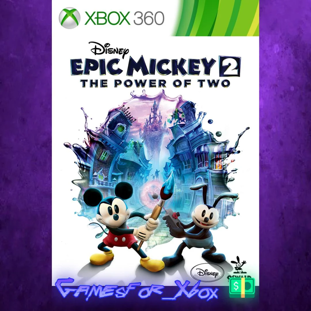 Disney Epic Mickey 2 The Power of Two XBOX