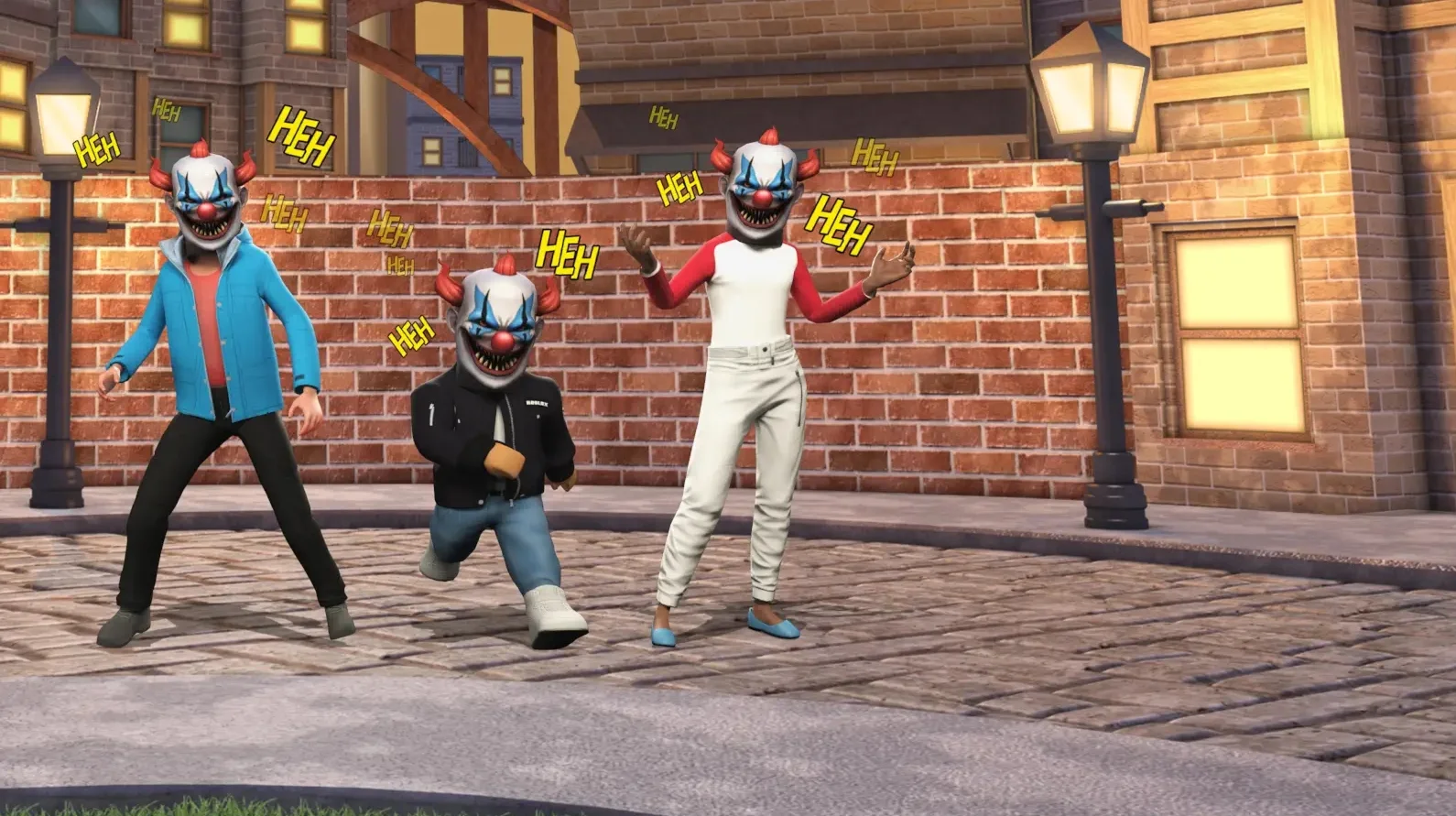 New KeyRoblox: Evil Clown MaskInstant Send