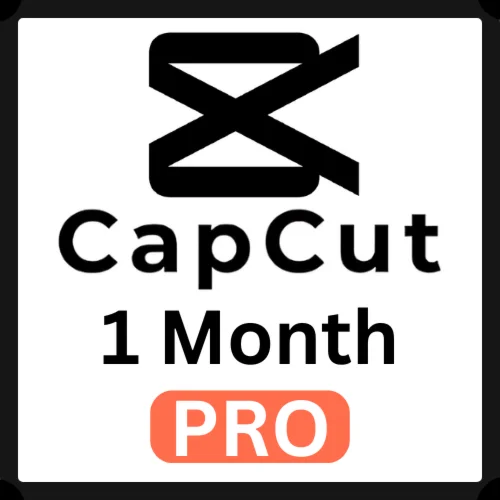 CapCut Pro подписка на 1 месяц Глобальная