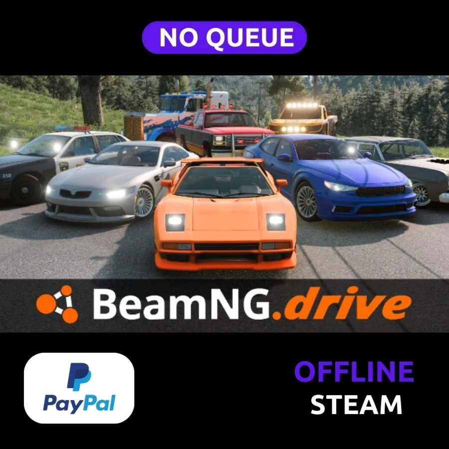 BeamNGdrive Steam Offline NO QUEUE PAYPAL