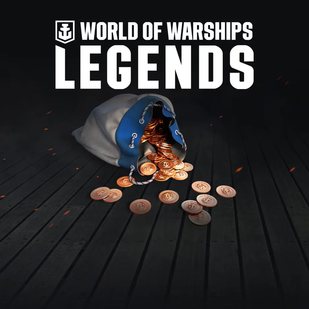 World of Warships: Legends1250-47000 ДУБЛОНЫXBOX
