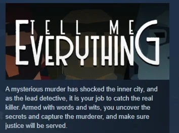 Tell Me Everything STEAM KEY REGION FREE GLOBAL