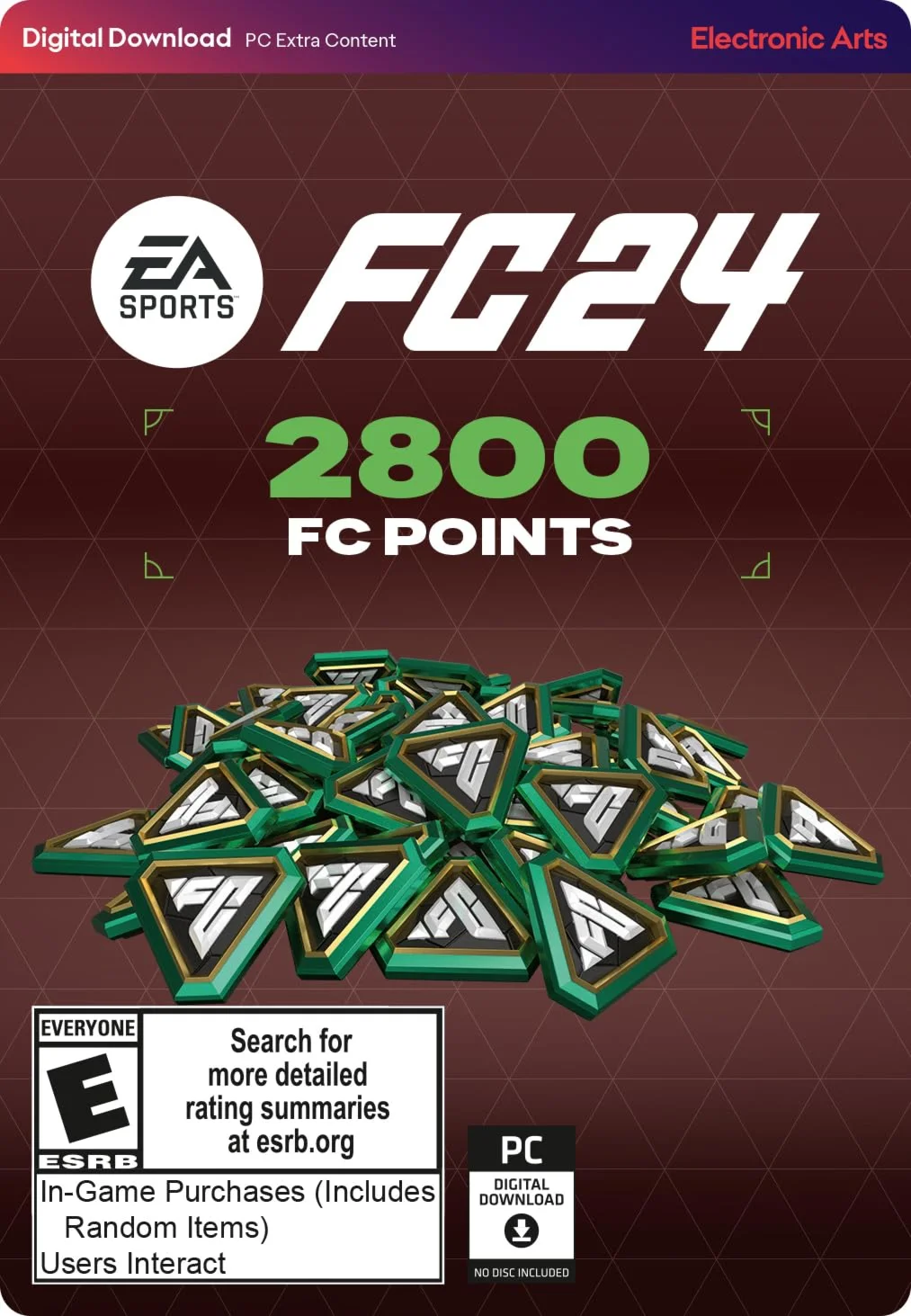EA SPORTS FC 24 - 2800 Points Ключ Global + РФ