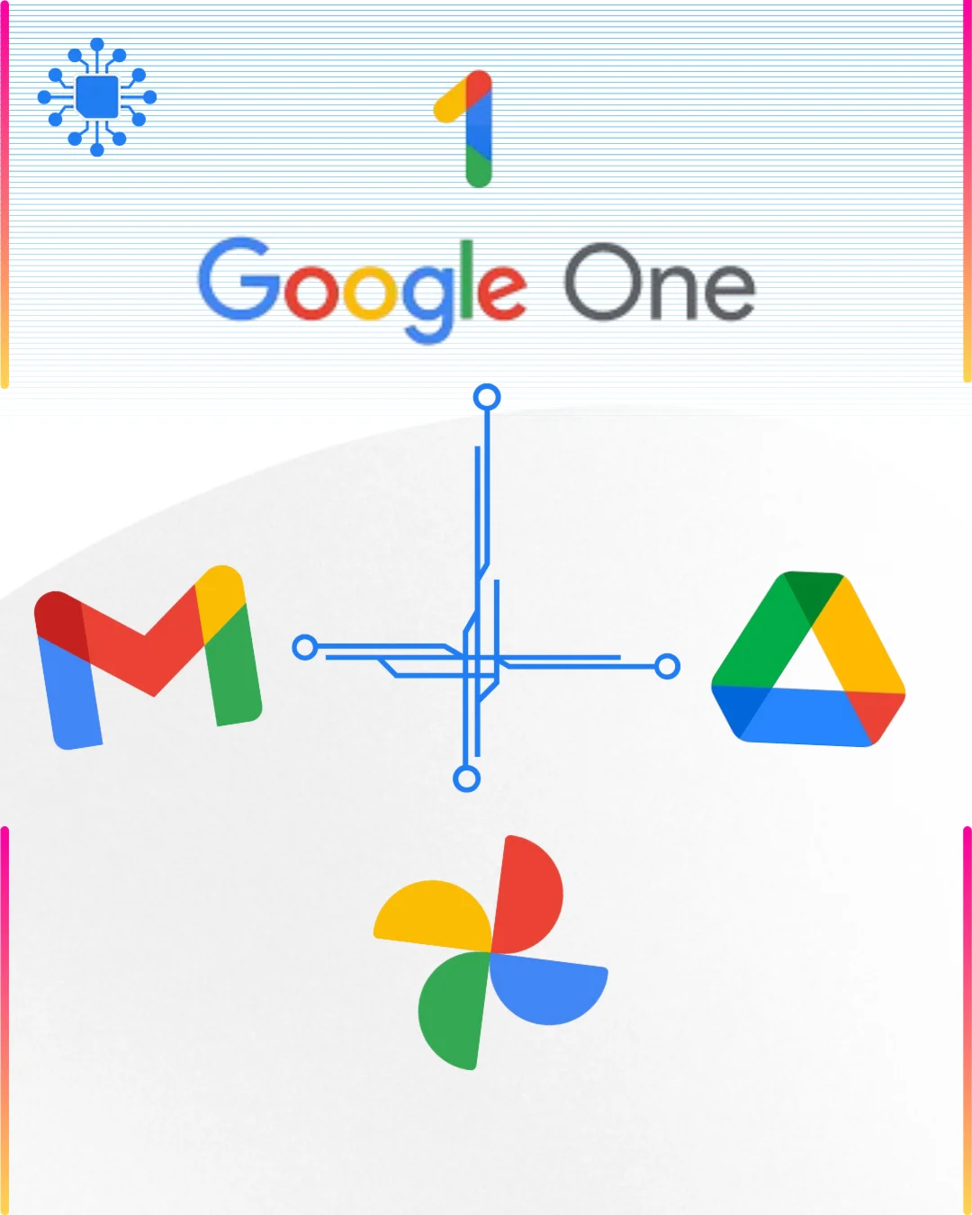 100ГБ - 2ТБ Google One Диск-Фото 12 месяцев