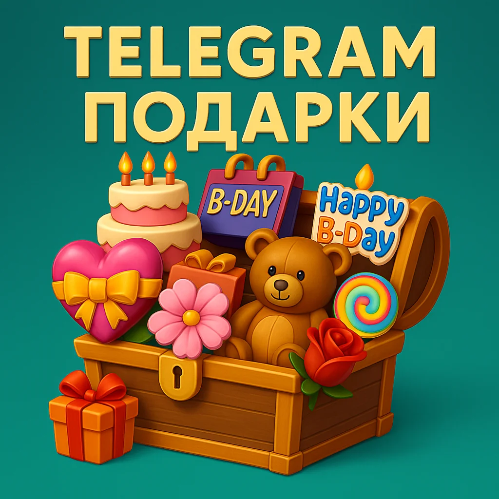 TELEGRAM ПОДАРКИ ПО @USER