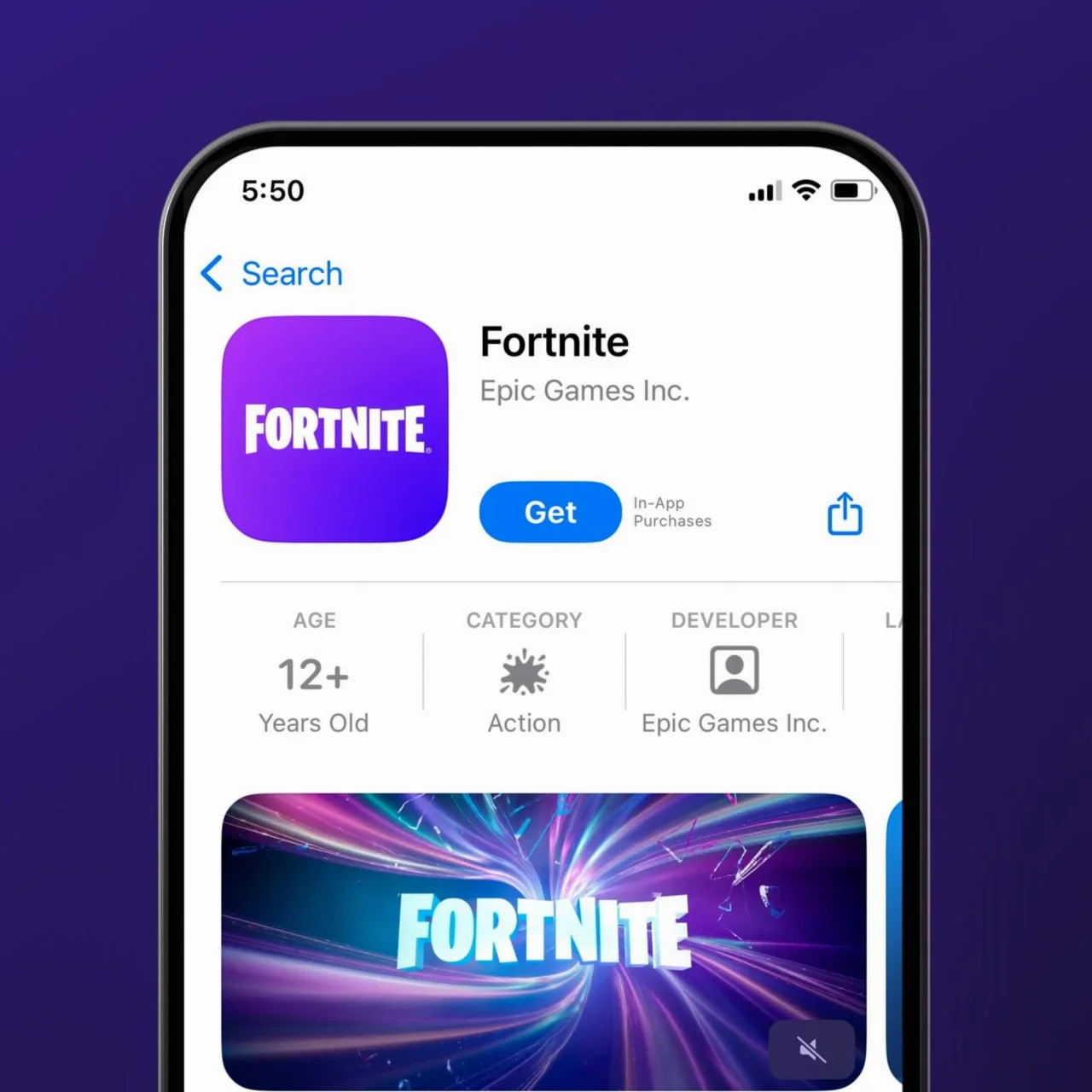 Fortnite на Айфон ios iPhone AppStore iPad Фортнайт
