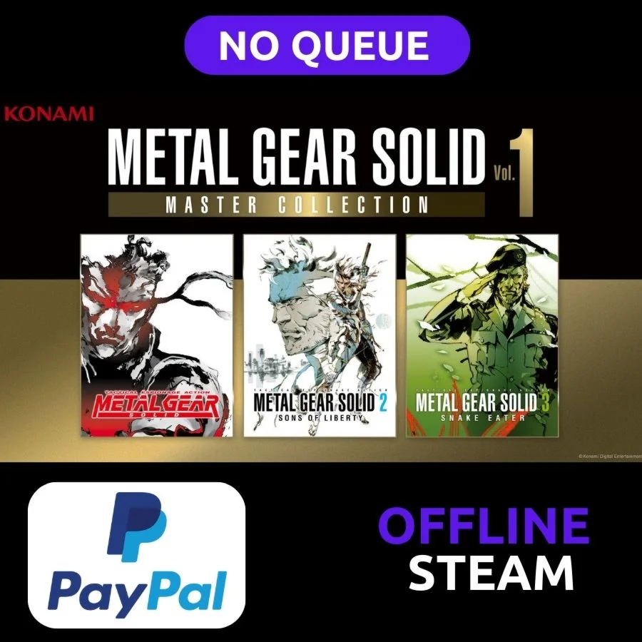 Metal Gear Solid Collection 01 Steam Offline PAYPAL