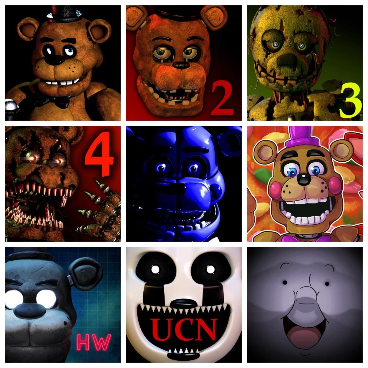 Five Nights at Freddys все части iPhone iOS AppStore