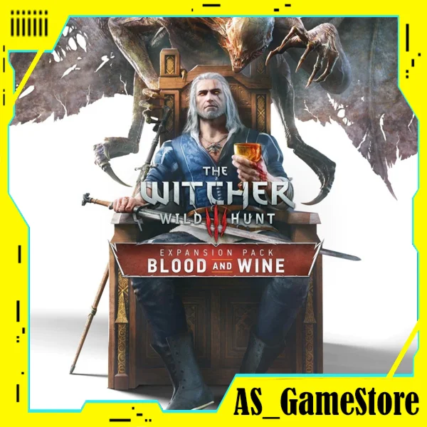 Ведьмак 3 Дикая охота Кровь и вино PS4/PS5 Турция
