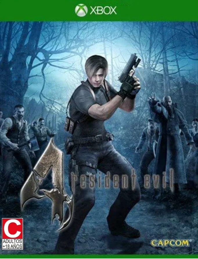 RESIDENT EVIL 4 2005 XBOX КЛЮЧ