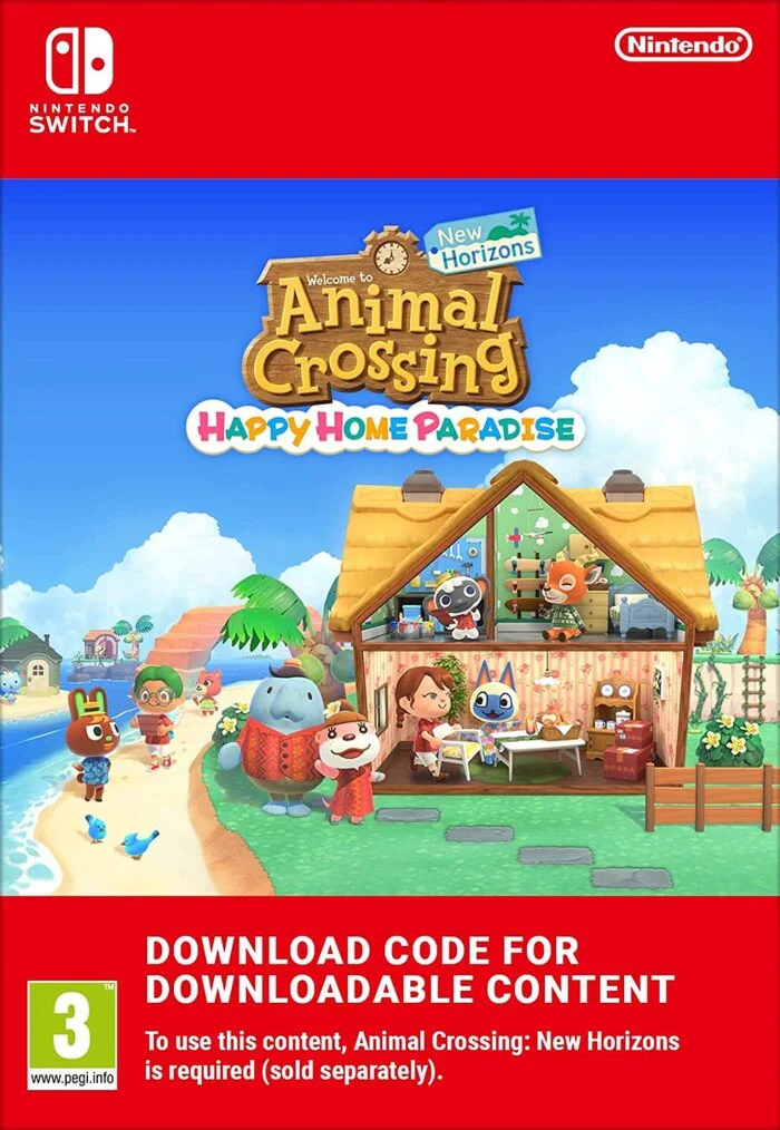 Animal Crossing New Horizons Happy Home Paradise Switch