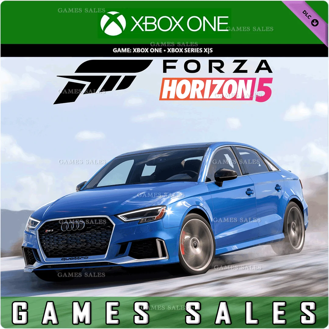 FORZA HORIZON 5 2020 AUDI RS 3XBOX ONEXS+PCКЛЮЧ
