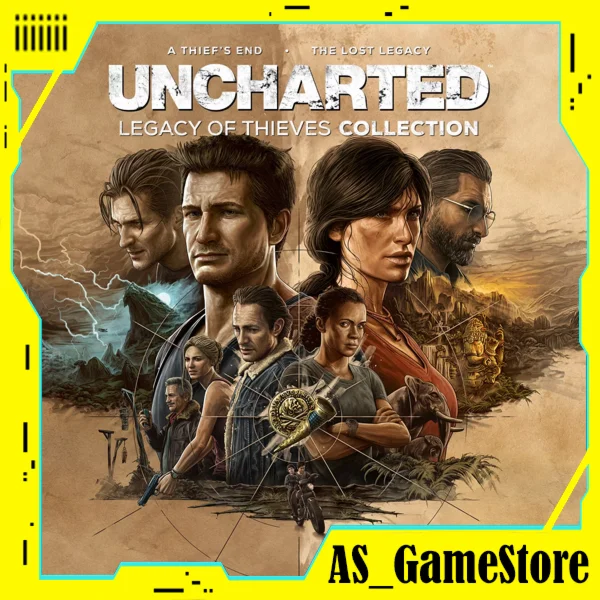 UNCHARTED / Анчартед Наследие воров PS5 Турция