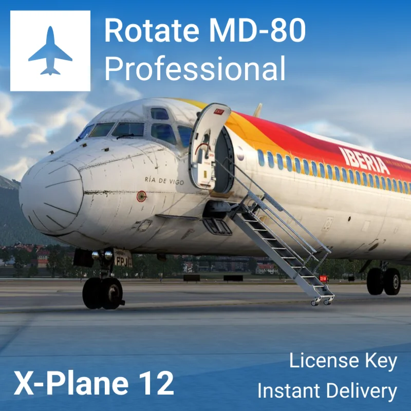 Rotate MD-80 X-Plane 12 Лицензия + БОНУС