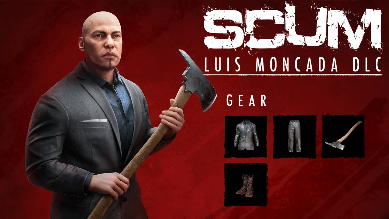 SCUM: Luis Moncada Character Pack DLC STEAM КЛЮЧ