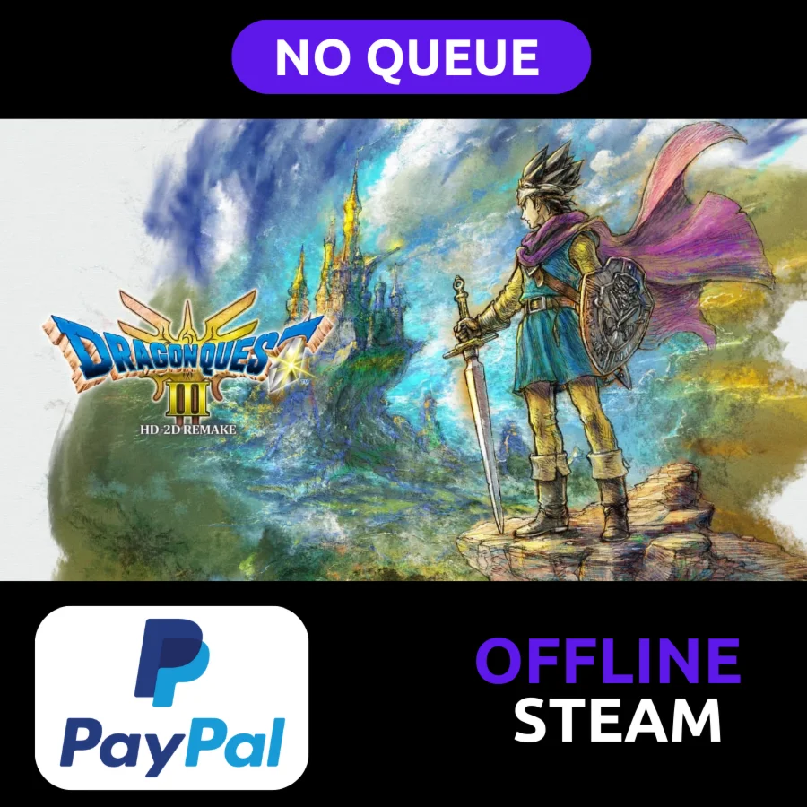 Dragon Quest 3 HD-2D Remake НЕТ ОЧЕРЕДИ PAYPAL