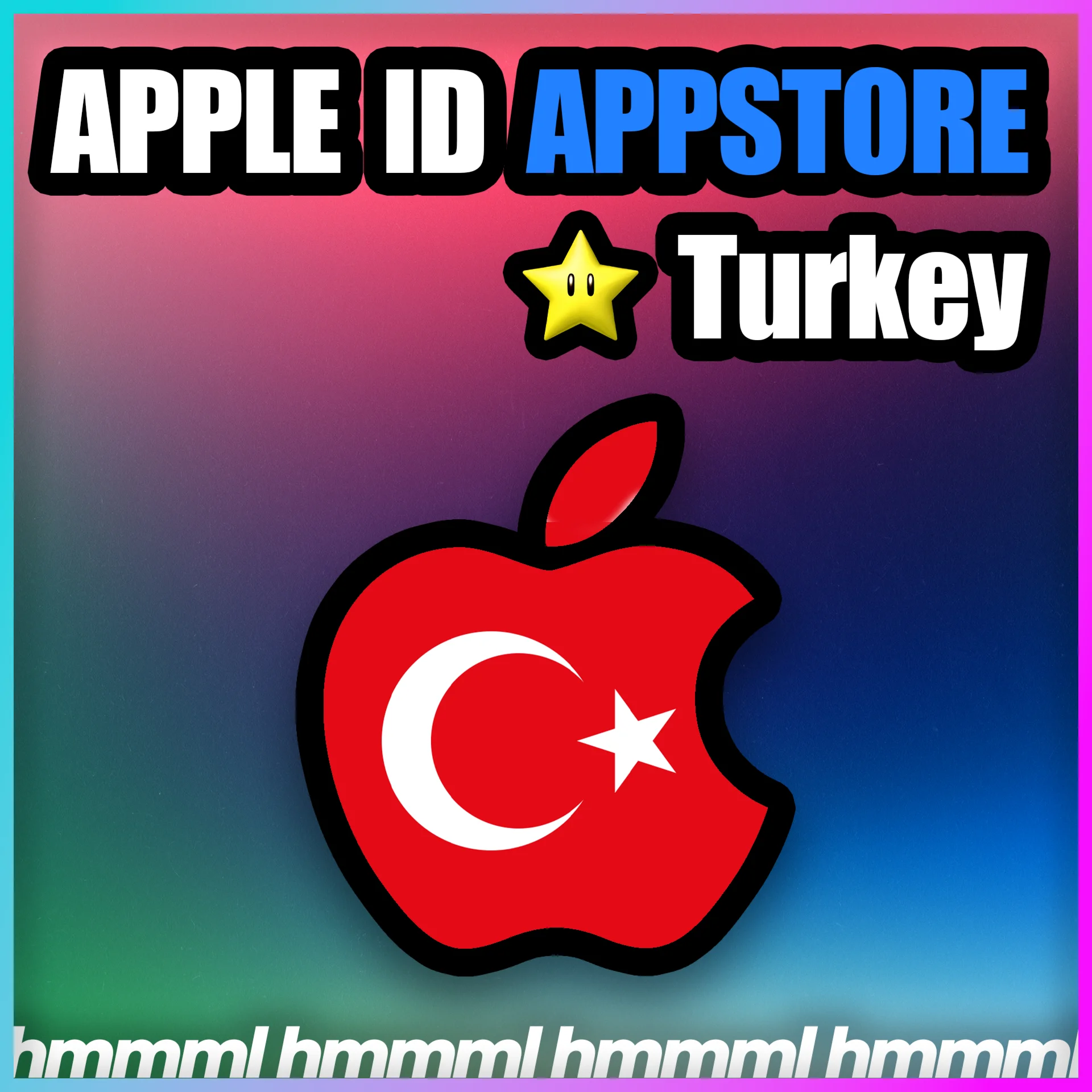 APPLE ID ТУРЦИЯ ЛИЧНЫЙ АККАУНТ АВТОВЫДАЧА