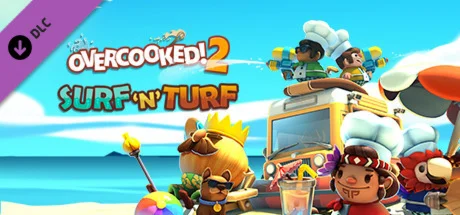 DLC Overcooked 2 Surf n Turf STEAM KEY RU+CIS