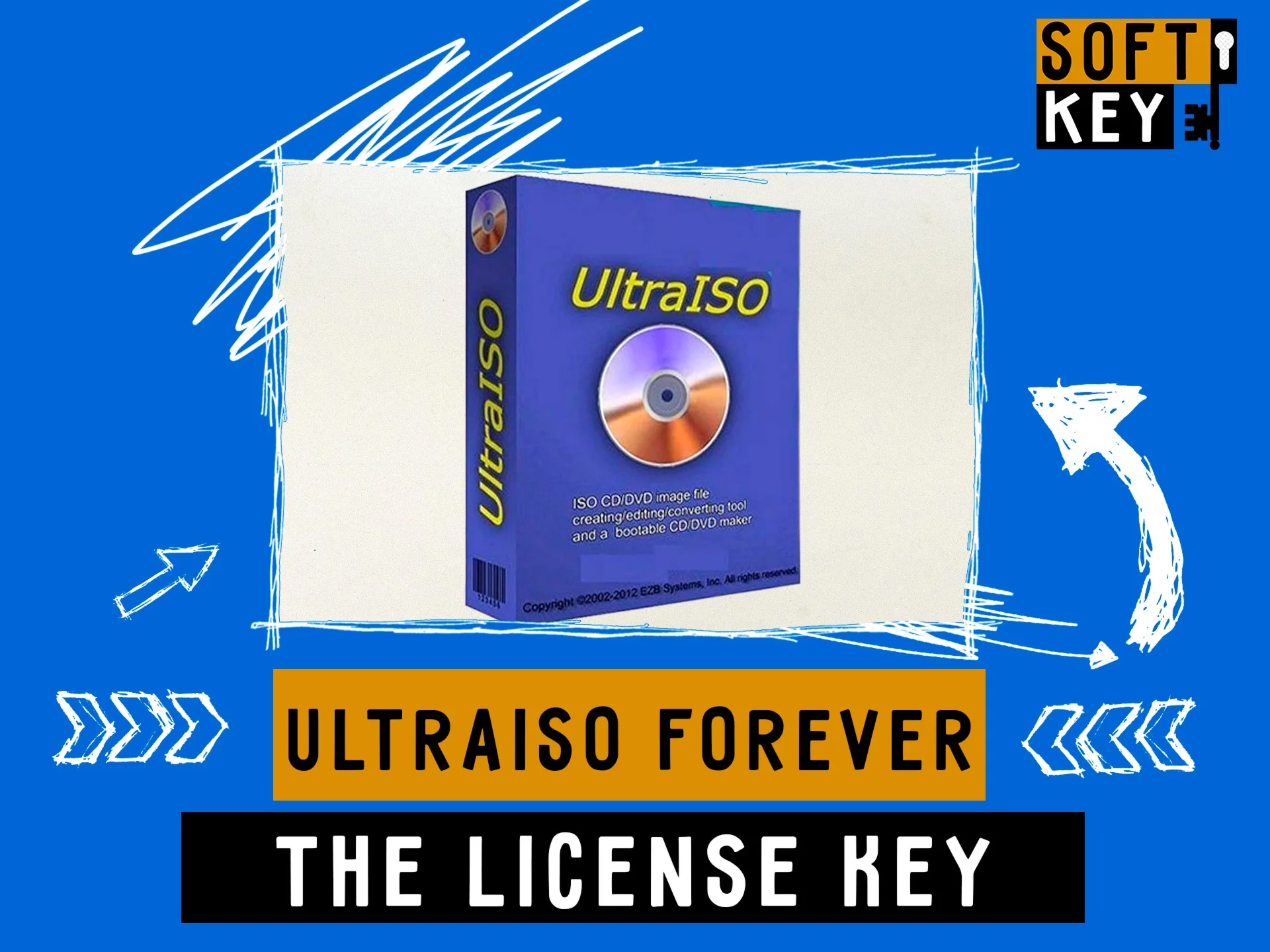 Ключ активации UltraISO навсегда