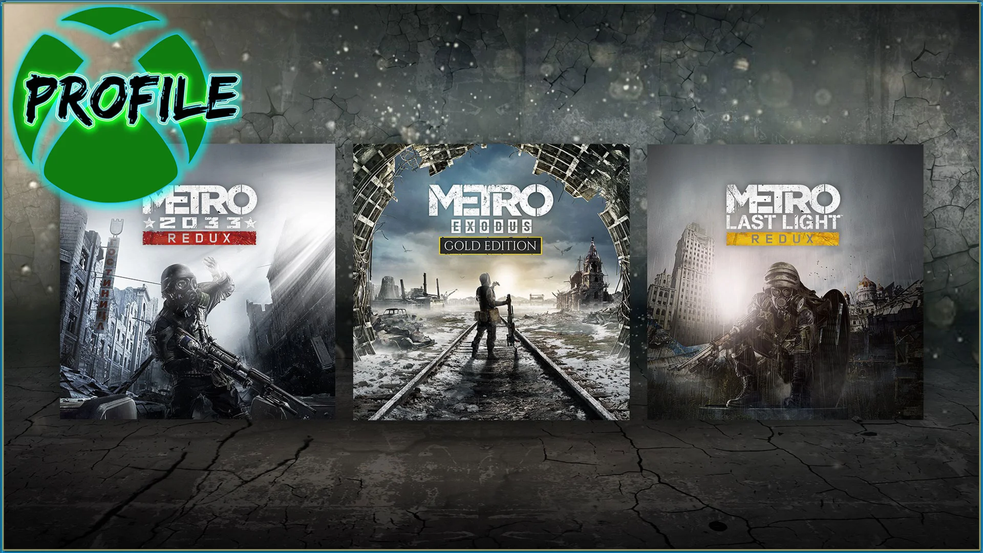 Metro Saga Bundle+Metro Exodus Gold Edition XBOX ONE