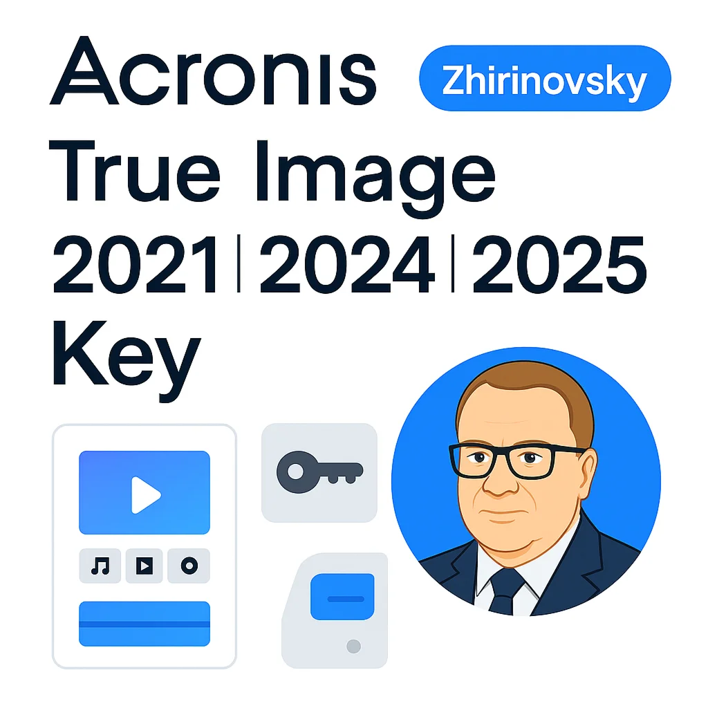 КЛЮЧ ACRONIS TRUE IMAGE 2025