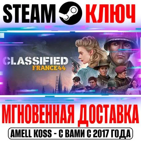 Classified: France 44 Steam Ключ РФ+Мир +Бонус