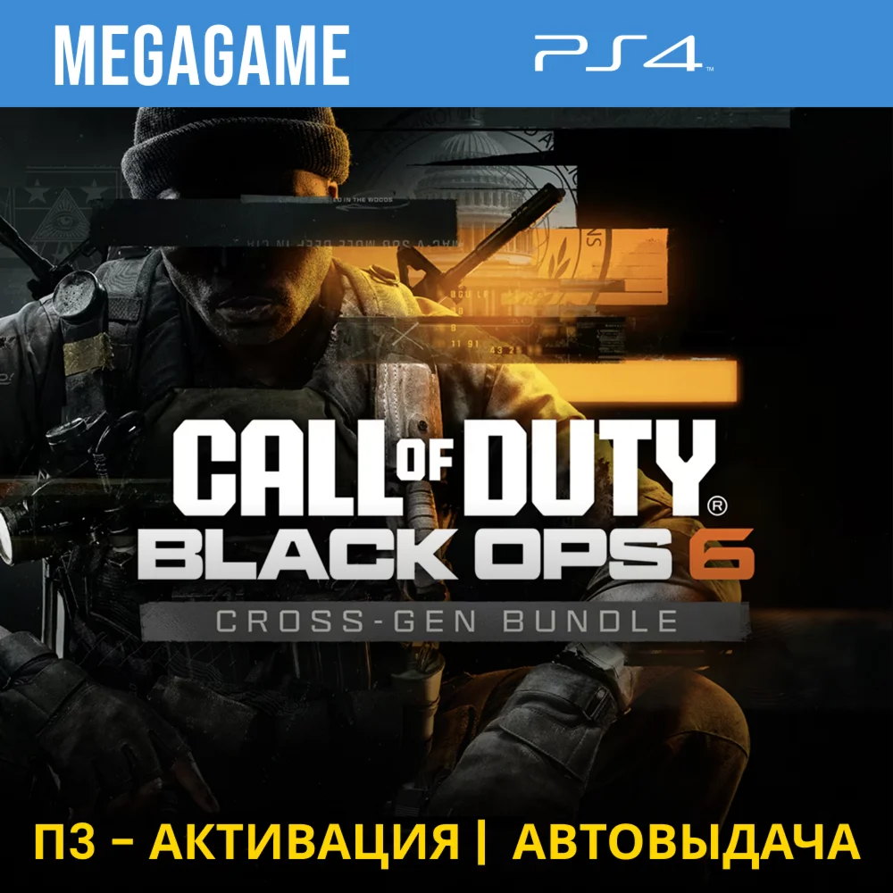 Call of Duty: Black Ops 6 PS4/RU П3-Активация