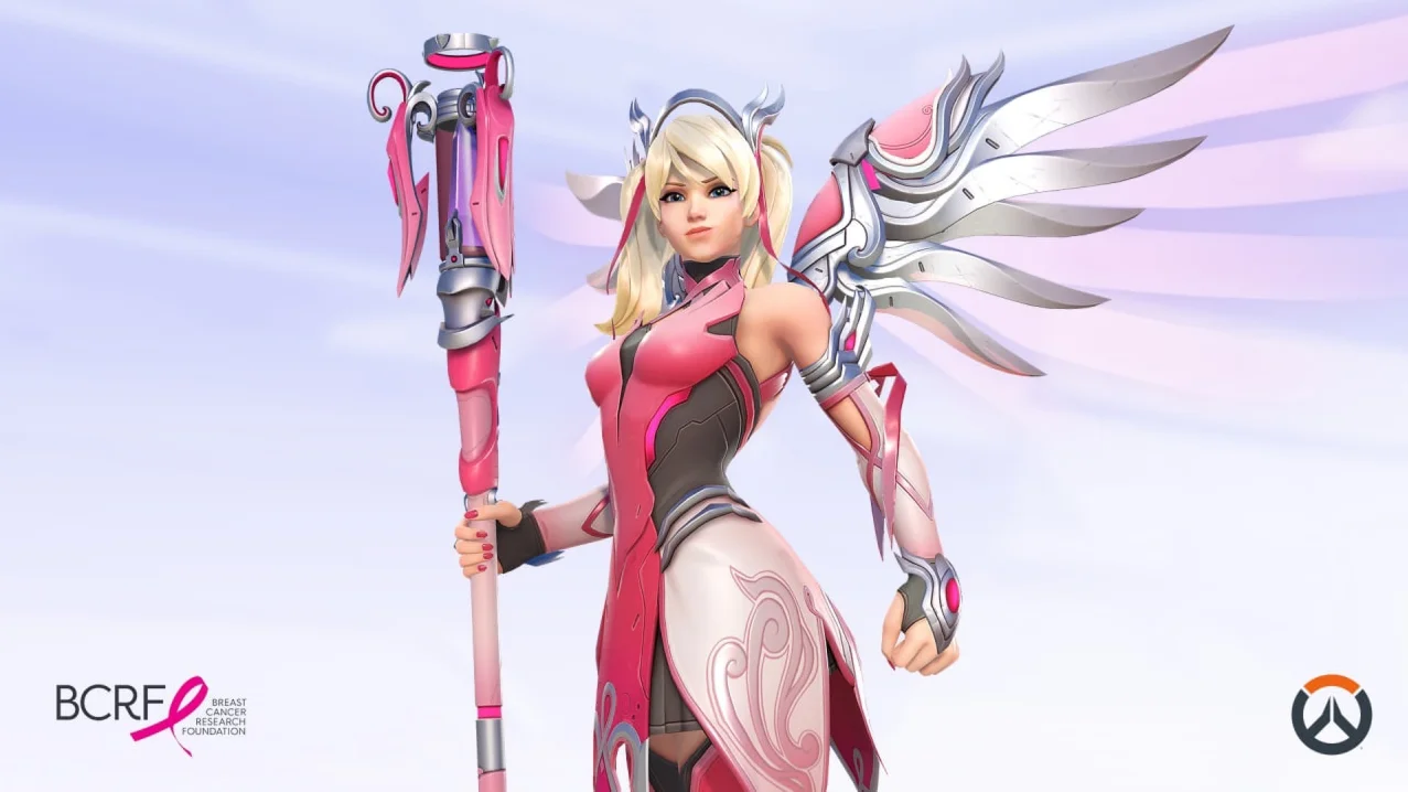 Overwatch 2: Pink Mercy SkinXBOXKEY