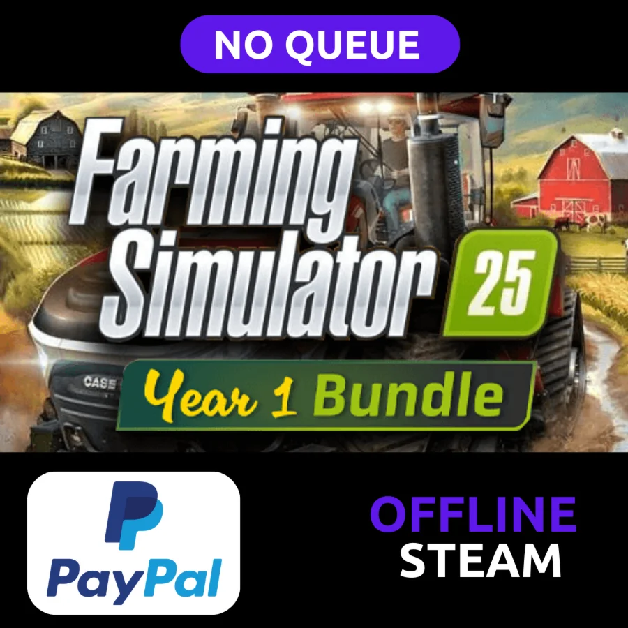 Farming Simulator 25 Year 1 Bundle ОФФЛАЙ PAYPAL