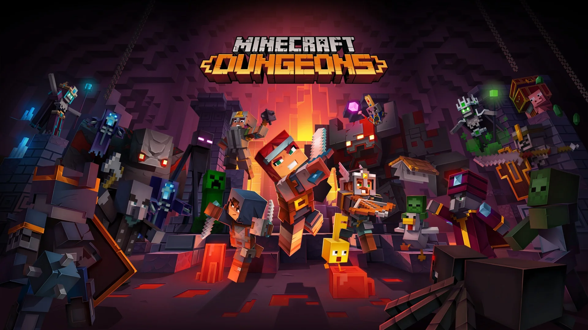 Minecraft Dungeons аренда STEAM ОНЛАЙН