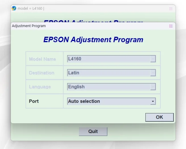 EPSON AdjProg Reset L4160L4163L4165L4166L4167L4168L4169