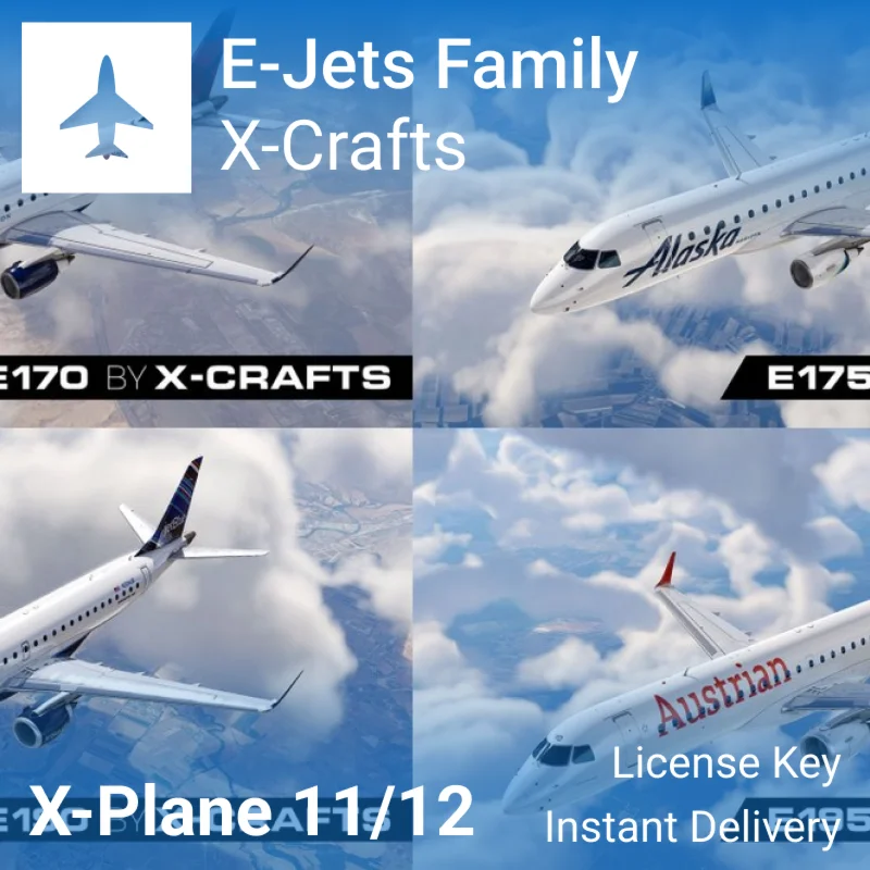E-Jets Family by X-Crafts X-Plane 11/12