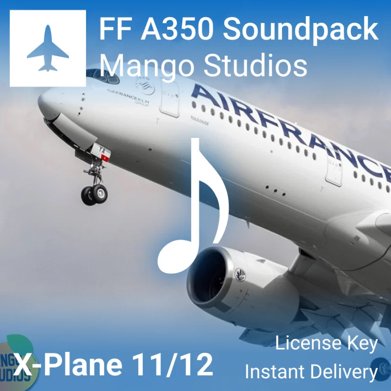 FlightFactor A350 Sound Pack от Mango XP11/12