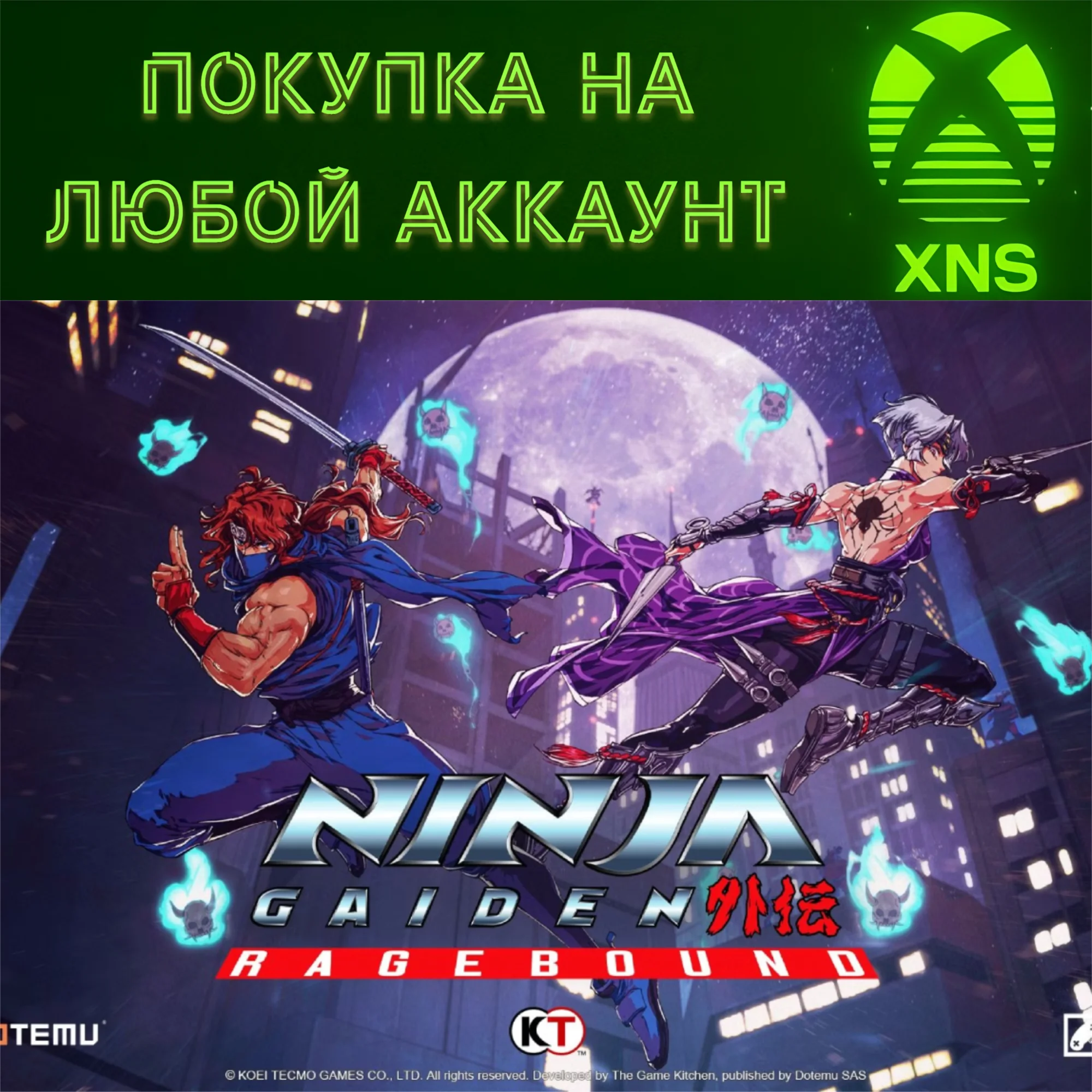 NINJA GAIDEN: RageboundXboxЛюбой аккаунт