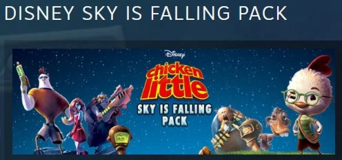 DISNEY SKY IS FALLING PACK STEAM KEY КЛЮЧ ЛИЦЕНЗИЯ