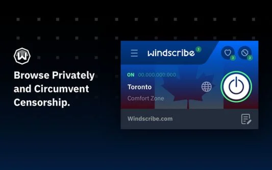 WINDSCRIBE ALL USA + БЕЗЛИМИТ + ГАРАНТИЯ + CASHBACK